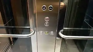 2014 Schindler Roped Hydraulic Elevator At Zara Legru Shopping Mall In Grugliasco Italy
