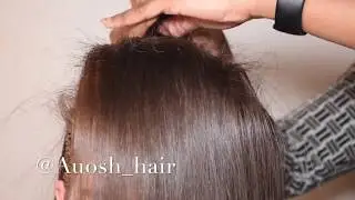 ‏Wet look||مع مصففه الشعر عيوش هير