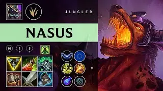 Nasus Jungle vs Lee Sin - EUW Diamond Patch 26.01