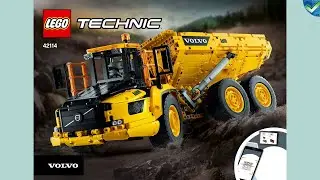 42114 6x6 Volvo Articulated Hauler LEGO&reg; Technic Manual at the Brickmanuals Instruction Archive