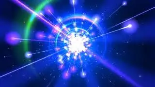 60fps HD Motion Background   Deep Blue Portal