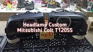 Headlamp Custom Mitsubishi Colt T120SS || Magelang