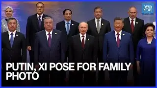 Russia's Putin, China's Xi Pose for Family Photo at SCO Summit in China | Dawn News English
