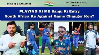 2nd T20 LIVE: India Ready for Revenge! 🇮🇳🔥 Hardik, Gill, Abhishek Power ON | Live Score & Analysis