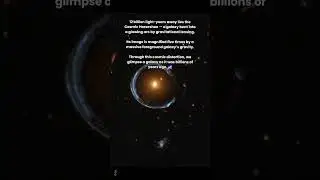 The Cosmic Horseshoe: A 12-Billion-Year-Old View of the Universe 🌌✨