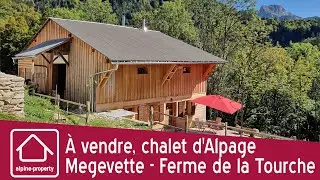&Agrave; vendre, chalet d'Alpage -  Megevette - Ferme de la Tourche