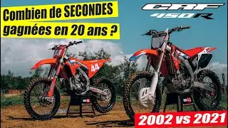 450 CRF 2002 vs 2021 : Combien de secondes gagnées en 20 ans ?