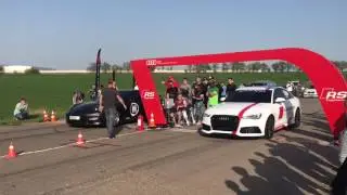 Audi A6 3.0 TFSI (K8-Strasse Stage 2+) vs Panamera Turbo S