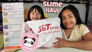SLIME UNBOXING | Unboxing the Pandaslimes Ph Slime Supplies We Bought During Shopee 6.6 Sale