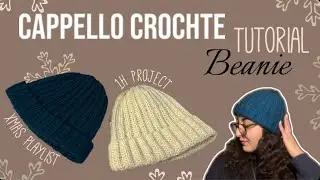 BEANIE ALL’UNCINETTO 🎄 | CAPPELLO FACILE CON CUCITURA INVISIBILE | CHRISTMAS SERIES #9