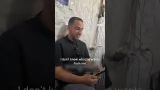 Anas al-Sharif reacting to the threats of Israeli military spokesperson a month before his death