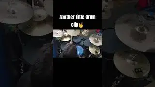 Little drum video🤘 #rockdrums #metalreview #drumcover #pantera #shorts #reels