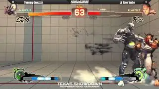 Tommy Gunz vs LU Alex Valle - Super Street Fighter IV AE 2012 (Texas Showdown)