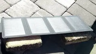 Review: XLB TYNFD 10 watt portable folding solar panel USB