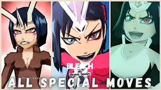 All Emilou Apache Special Moves Bleach Brave Souls