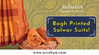 Bagh Printed Salwar Suit Materials | Avishya Handloom Story Series