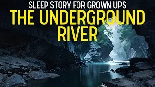 THE UNDERGROUND RIVER Sleep Story for Grown Ups (Storytelling and Rain)
