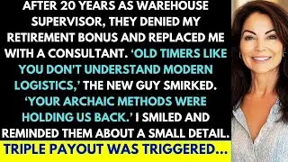 Boss Denied My Retirement Bonus And Replaced Me With A Logistics Consultant  He Forgot One Thing