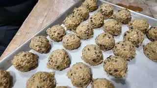 Ranger Cookie Dough Balling