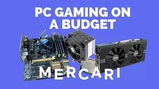 PC gaming on a budget - The Mercari PC Build #pc #pcgamer #pcgaming