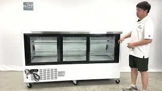 Elite 80 ins refrigerator bakery case deli case pastry case DC200
