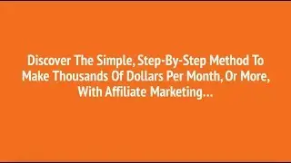 Affiliate Marketing Coach