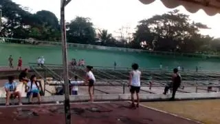 Sunday Morning Jogging at Amoranto Stadium , Mar 6,2016