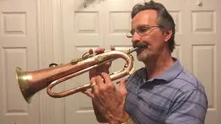 Extremely rare 1830s Kampffens & Sons 6 - Keyed Bugle in C.