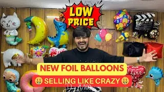 Designer foil balloons wholesale price | Day 71/100 | Supply4Party