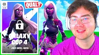 I Competed in the GALAXY CUP 4 to EARN a SKIN! (Fortnite Competitive)