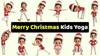 Merry Christmas Yoga Adventure | Fun Holiday Poses | Yoga for Kids