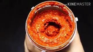 Schezwan chutney | homemade Schezwan Sauce Recipe | Chinese Sauce l Afusionkitchen