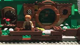 Lego The Hobbit an unexpected journey in 38 seconds.
