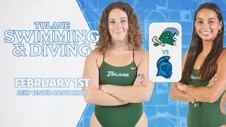 Tulane Swimming & Diving vs West Florida | February 1, 2025