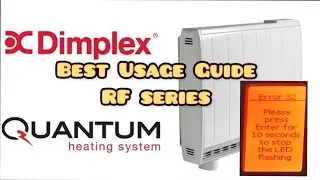 Код ошибки 32 Dimplex Quantum: предотвращение и сброс ошибки перегрева водонагревателя