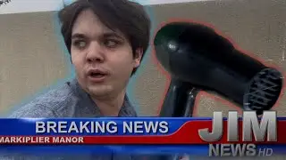 Jim News: A CURSED HAIR DRYER?! (Markiplier Parody)
