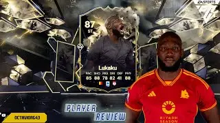 87 DC ROMELU LUKAKU EA FC 24 THUNDERSTRUCK REVIEW. SU PLAYSTYLE EST&Aacute; DEMASIADO ROTO Y ASQUEROSO.