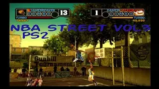 NBA Street Vol 3 PS2 4K Concrete jungle tournament