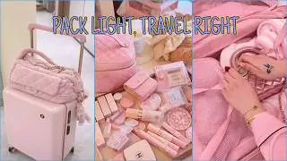 Immersive Luggage Storage - Minimalist Packing Travel System