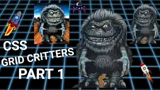 Getting Started With CSS Grid Layout - Grid Template Columns & Rows - Grid Critters Pt. 1