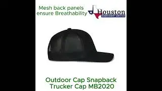 Outdoor Cap Snapback Trucker Cap MB2020  #dadhats #golfhat #snapbackhat #shorts #customcaps