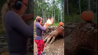 Blunderbuss obliteration! The true power of the blunderbussie unleashed . #guns #firearms #gunrange