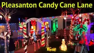 Candy Cane Lane in 4150 Walnut Drive | Pleasanton California