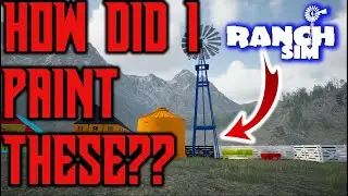 RANCH SIM - HOW TO PAINT YOUR SILOS, FOOD TROUGHS AND MORE !!!