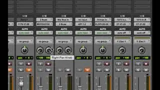 Pro Tools - MAC OS X - Print & Bounce for Session Muso - Part 1