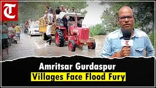 Ravi River Breach Floods Villages in Ramdass Belt; Rescue Ops Underway in Amritsar, Gurdaspur