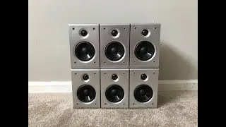 Denon SC-A76 Home Theater Surround Speakers