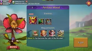 Lords Mobile Limited Challenge Dark Disaster Stage 5 | Witch Doll | 2022
