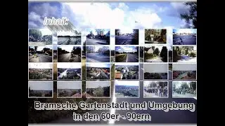 Bramsche, Gartenstadt und Umgebung in den 60er bis 90ern, siehe Kapitelbeschreibung für Details