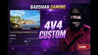 Free Fire Reaction Custom Gameplay 2026 !! FREE FIRE  LIVE #1vs4 #trending #reaction #guildtest